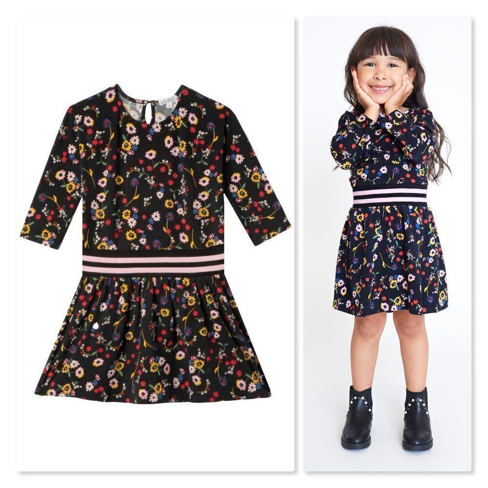 Art & Eden Eliza Flowers Dress sz 5
